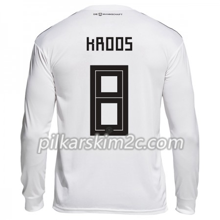 Koszulka Niemcy Kroos 8 Główna Mistrzostwa Świata 2018 - Koszulki Piłkarskie(L/S)